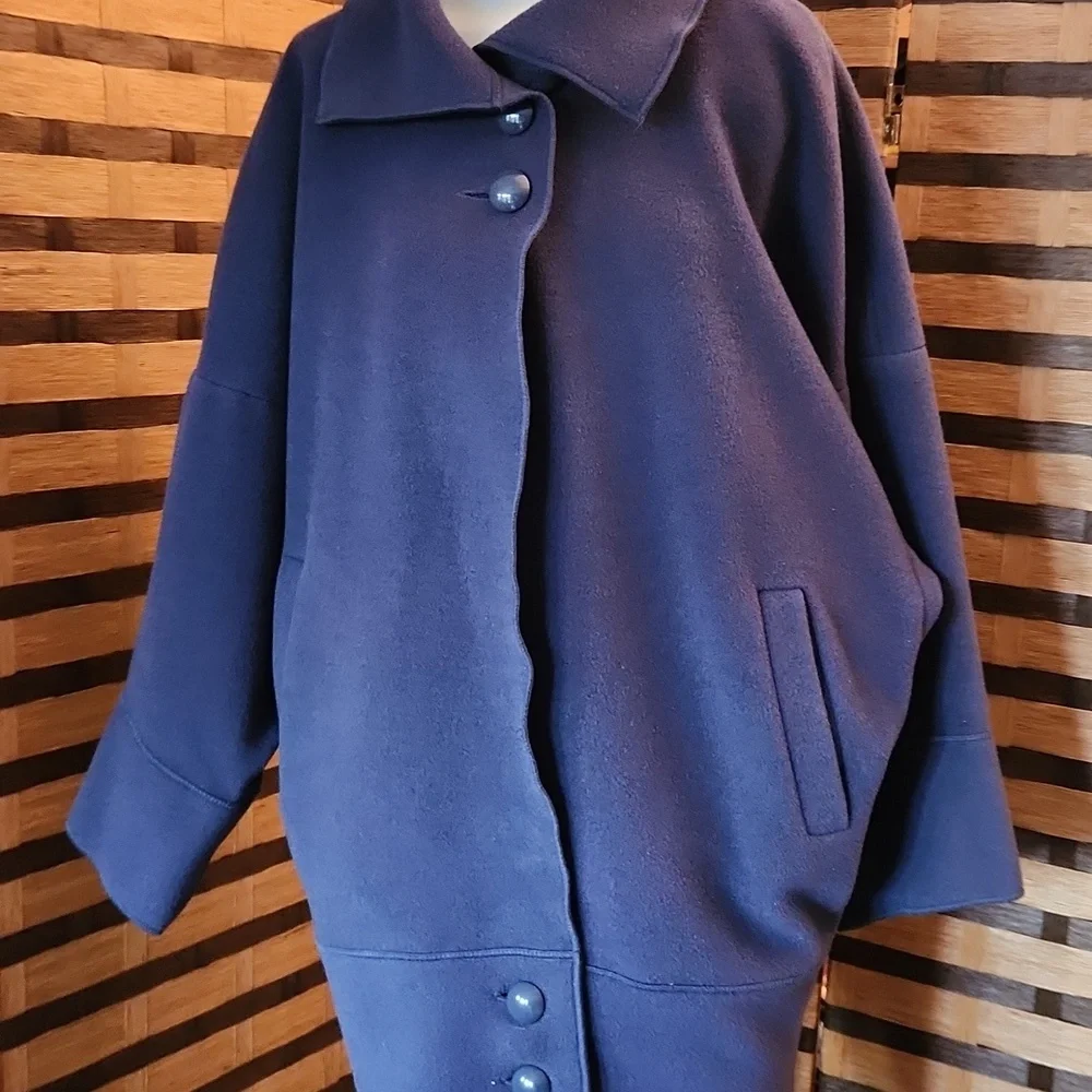 Merle Chicago vintage wool coat - Picture 2 of 9